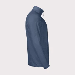 Cutter & Buck Tröjor Herr-Coos Bay Half-Zip Slate Blue Mel (534)