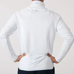 Cutter & Buck Tröjor Herr-Coos Bay Half-Zip Vit White (000)