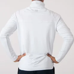 Cutter & Buck Tröjor Herr-Coos Bay Half-Zip Vit White (000)