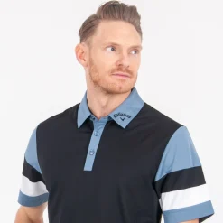 Callaway Pikétröjor Herr-Core Block Svart Caviar (2)