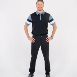 Callaway Pikétröjor Herr-Core Block Svart Caviar (2)