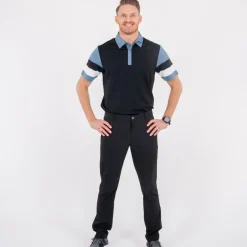 Callaway Pikétröjor Herr-Core Block Svart Caviar (2)