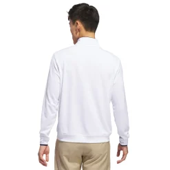 Adidas Tröjor Herr-Core Lightweight Half-Zip Vit White
