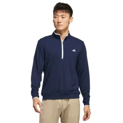 Adidas Tröjor Herr-Core Lightweight Half-Zip Blå CollegiateNavy