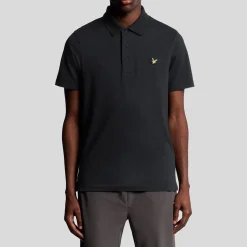 Lyle & Scott Pikétröjor Herr-Core Polo Shirt Jet-Black