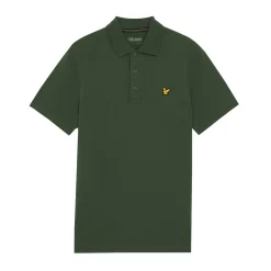 Lyle & Scott Pikétröjor Herr-Core Polo Shirt Cactus-Green