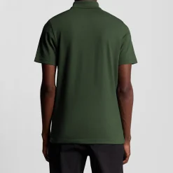Lyle & Scott Pikétröjor Herr-Core Polo Shirt Cactus-Green
