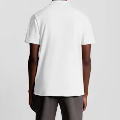 Lyle & Scott Pikétröjor Herr-Core Polo Shirt Vit White