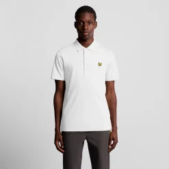 Lyle & Scott Pikétröjor Herr-Core Polo Shirt Vit White