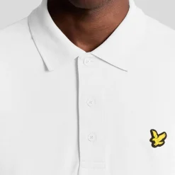 Lyle & Scott Pikétröjor Herr-Core Polo Shirt Vit White