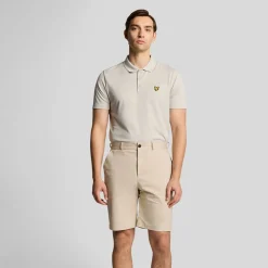 Lyle & Scott Shorts Herr-Course Stretch Chino Beige Beige (Sesame Z745)