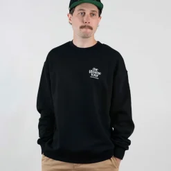 The Gimme Tour Tröjor Herr-Crew Open -95 Svart Black