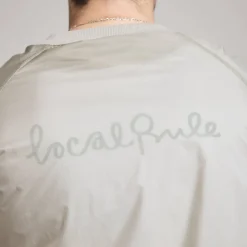Local Rule Jackor Herr-Crewneck Windbreaker Seagrass