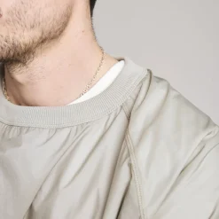 Local Rule Jackor Herr-Crewneck Windbreaker Seagrass