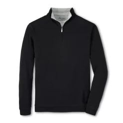 Peter Millar Tröjor Herr-Crown Comfort Pullover Svart Black