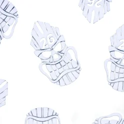 PXG Handdukar-Darkness Players Towel Tiki Skull