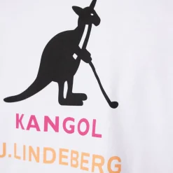 J.Lindeberg Pikétröjor Herr-Davie T-Shirt JL x Kangol Vit White