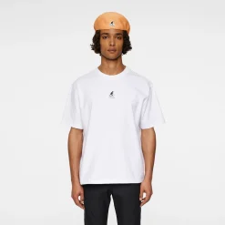 J.Lindeberg Pikétröjor Herr-Davie T-Shirt JL x Kangol Vit White