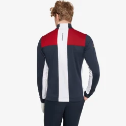 Galvin Green Tröjor Herr-Dean Röd Navy-Red