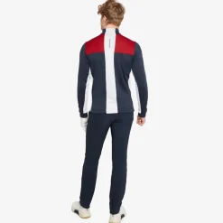 Galvin Green Tröjor Herr-Dean Röd Navy-Red