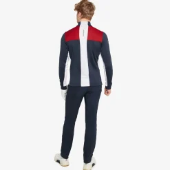 Galvin Green Tröjor Herr-Dean Röd Navy-Red