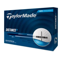 TaylorMade Distansbollar-Distance+ Vit White