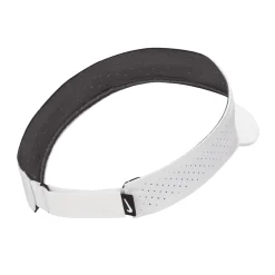 Nike Kepsar-Dri-Fit Adv Ace Tennis Visor White-Anthracite-Black
