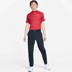 Nike Pikétröjor Herr-Dri-Fit Tiger Woods Shor Team Red-Gym Red-White