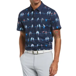 Original Penguin Pikétröjor Herr-Eco Parrot´s Club Blå Navy (417 BlackIris)