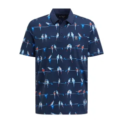 Original Penguin Pikétröjor Herr-Eco Parrot´s Club Blå Navy (417 BlackIris)