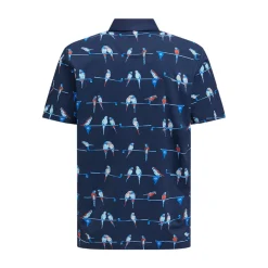 Original Penguin Pikétröjor Herr-Eco Parrot´s Club Blå Navy (417 BlackIris)