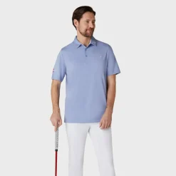 Callaway Pikétröjor Herr-Emea Ss Odyssey Polo Blå Chambray