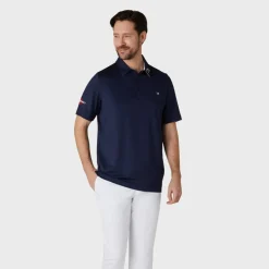 Callaway Pikétröjor Herr-Emea Ss Odyssey Polo Blå Peacoat