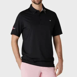 Callaway Pikétröjor Herr-Emea Ss Odyssey Polo Svart Caviar