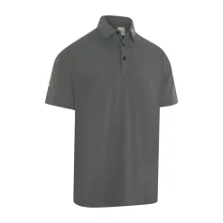 Callaway Pikétröjor Herr-Emea Ss Ventilated Jacquard Polo Svart Caviar