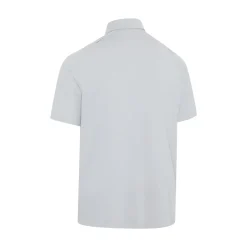 Callaway Pikétröjor Herr-Emea Ss Ventilated Jacquard Polo Gray Dawn