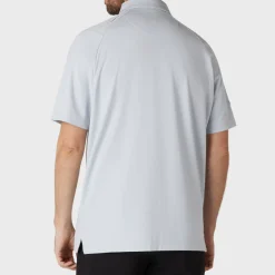 Callaway Pikétröjor Herr-Emea Ss Ventilated Jacquard Polo Gray Dawn