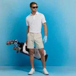 G/Fore Pikétröjor Herr-Essential Performance Pique Polo Vit Vit (Snow)