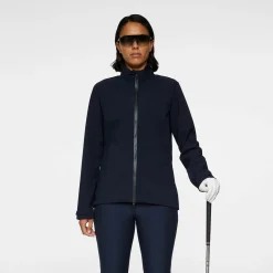 J.Lindeberg Regnjackor Dam-Evertine Rain Jacket Blå JL Navy