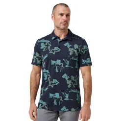 Travis Mathew Pikétröjor Herr-Favorite Hello Total-Eclipse