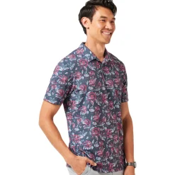 Travis Mathew Pikétröjor Herr-Featherweight Flouri Mood Indigo-Vintage