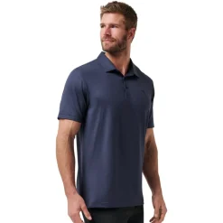 Travis Mathew Pikétröjor Herr-Featherweight Performance Total-Eclipse