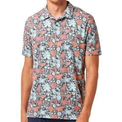 Travis Mathew Pikétröjor Herr-Featherweight Sands Heather-Medium-Grey