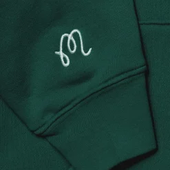 Malbon Golf Tröjor Herr-Fesque Hoodie Grön Forest