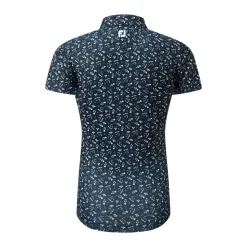 FootJoy Pikétröjor Dam-Floral Print Navy And White