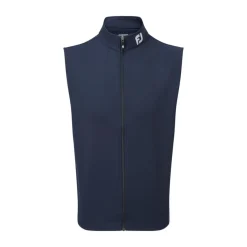 FootJoy Västar Herr-Full-Zip Knit Vest Blå Navy