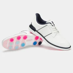 G/Fore Herrskor-Galavant2r Side Dtripe Kiltie Vit Blå Snow/Twilight