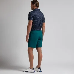 G/Fore Pikétröjor Herr-Geometric Floral Tech Jersey Polo Blå Navy (Twilight)