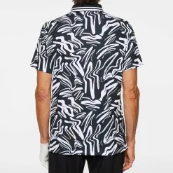 J.Lindeberg Pikétröjor Herr-George Polo Scribble JL White