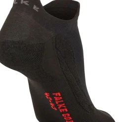 Falke Strumpor Herr-GO5 Invisible Men Golf Socks Black 3000